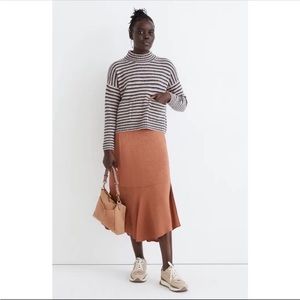 Madewell wool blend mockneck sweater XS